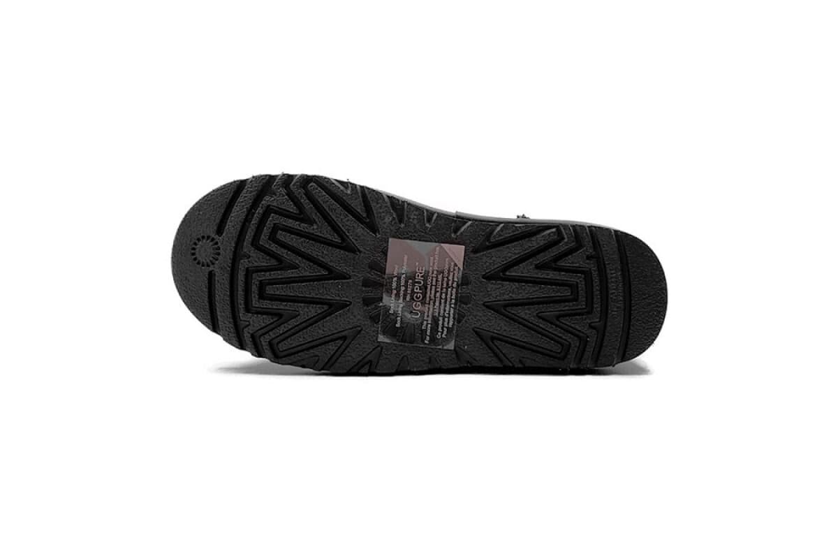 UGG Classic Short Luxury Чёрный — фото 2
