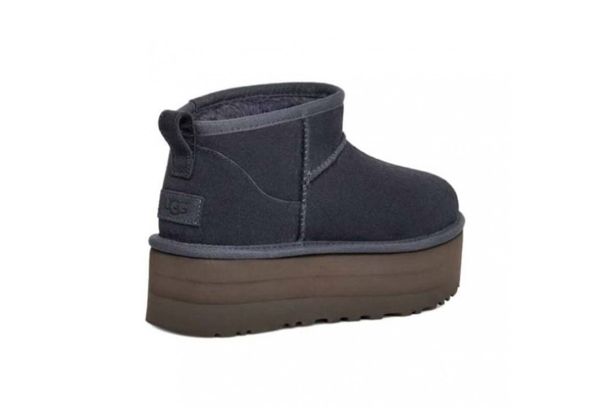 UGG Classic Ultra Mini Platform Синий — фото 4