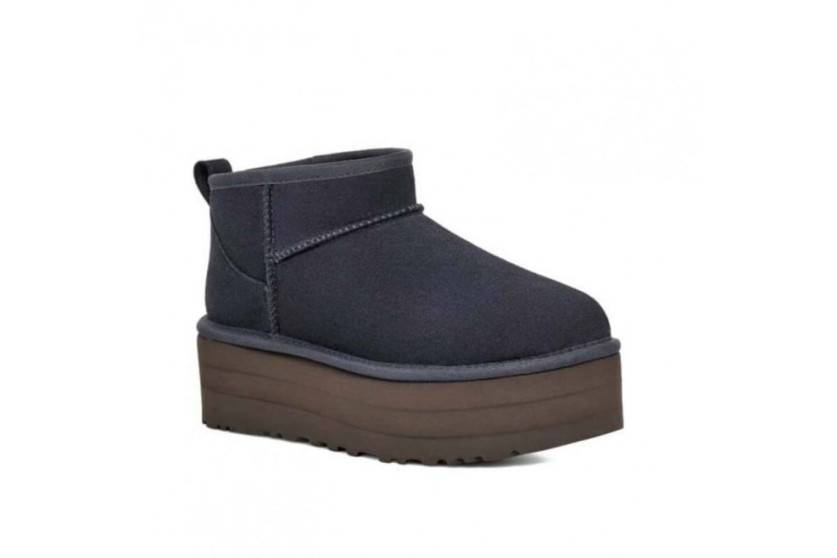 UGG Classic Ultra Mini Platform Синий — фото 2
