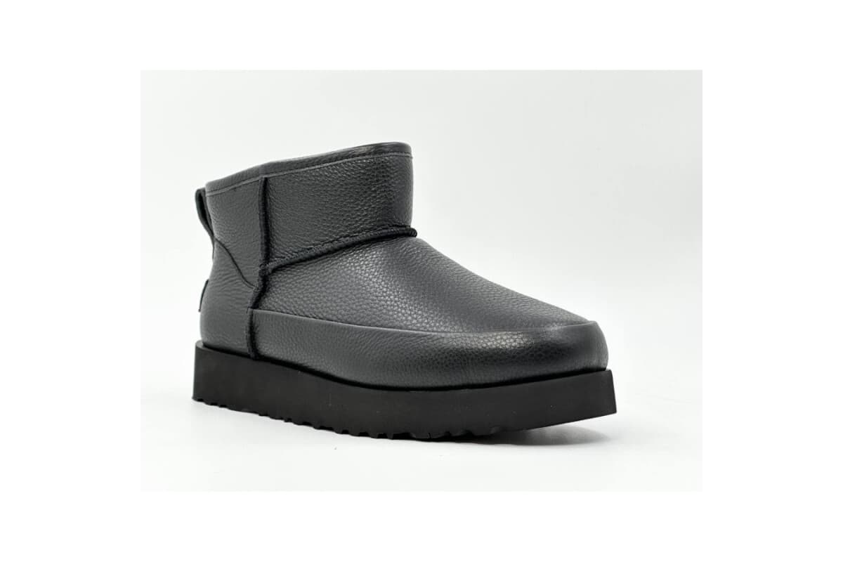 UGG Classic Sugar Ultra Mini Чёрный — фото 2
