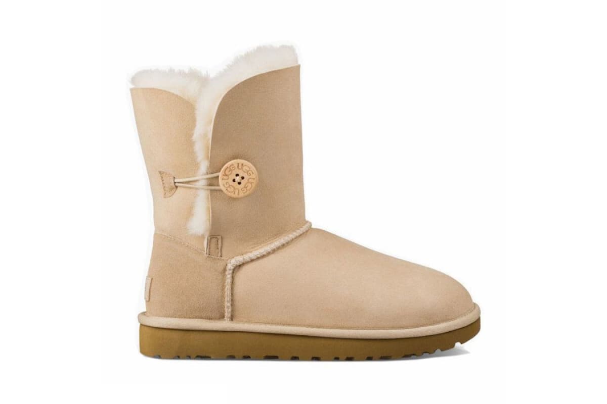 UGG Bailey Button II Бежевый — фото 2