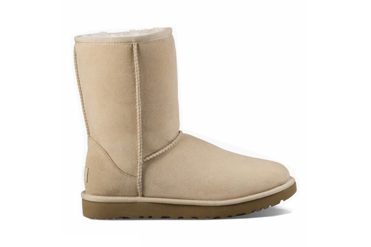 UGG Classic Short II Бежевый — фото 3