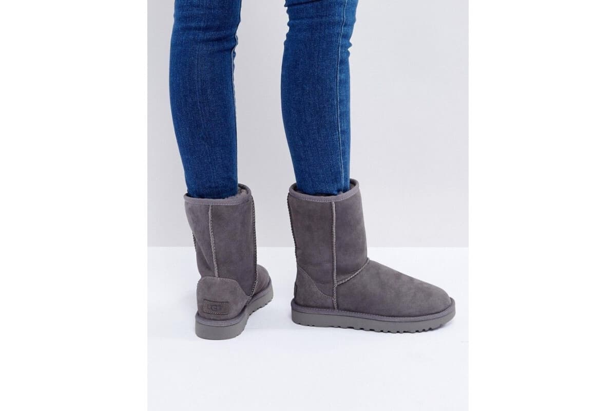UGG Classic Short II Серый — фото 5