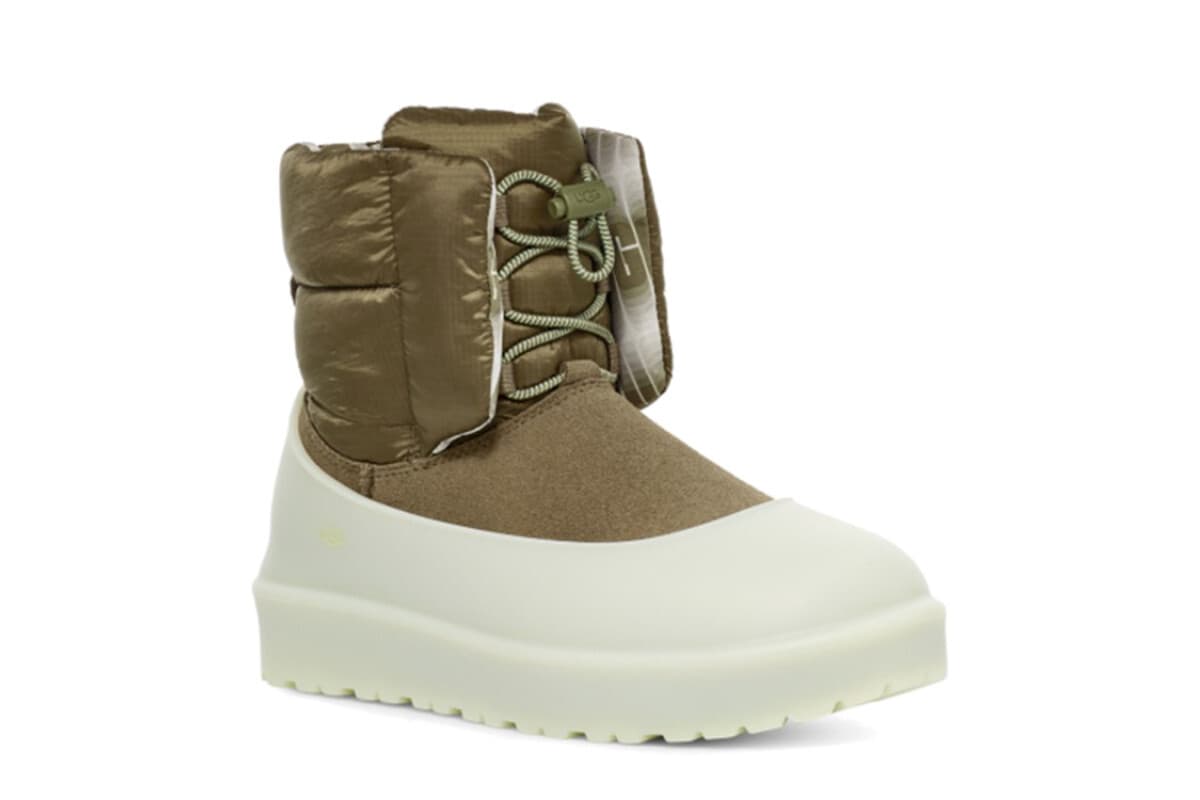 UGG CLASSIC MAXI TOGGLE Хаки — фото 6