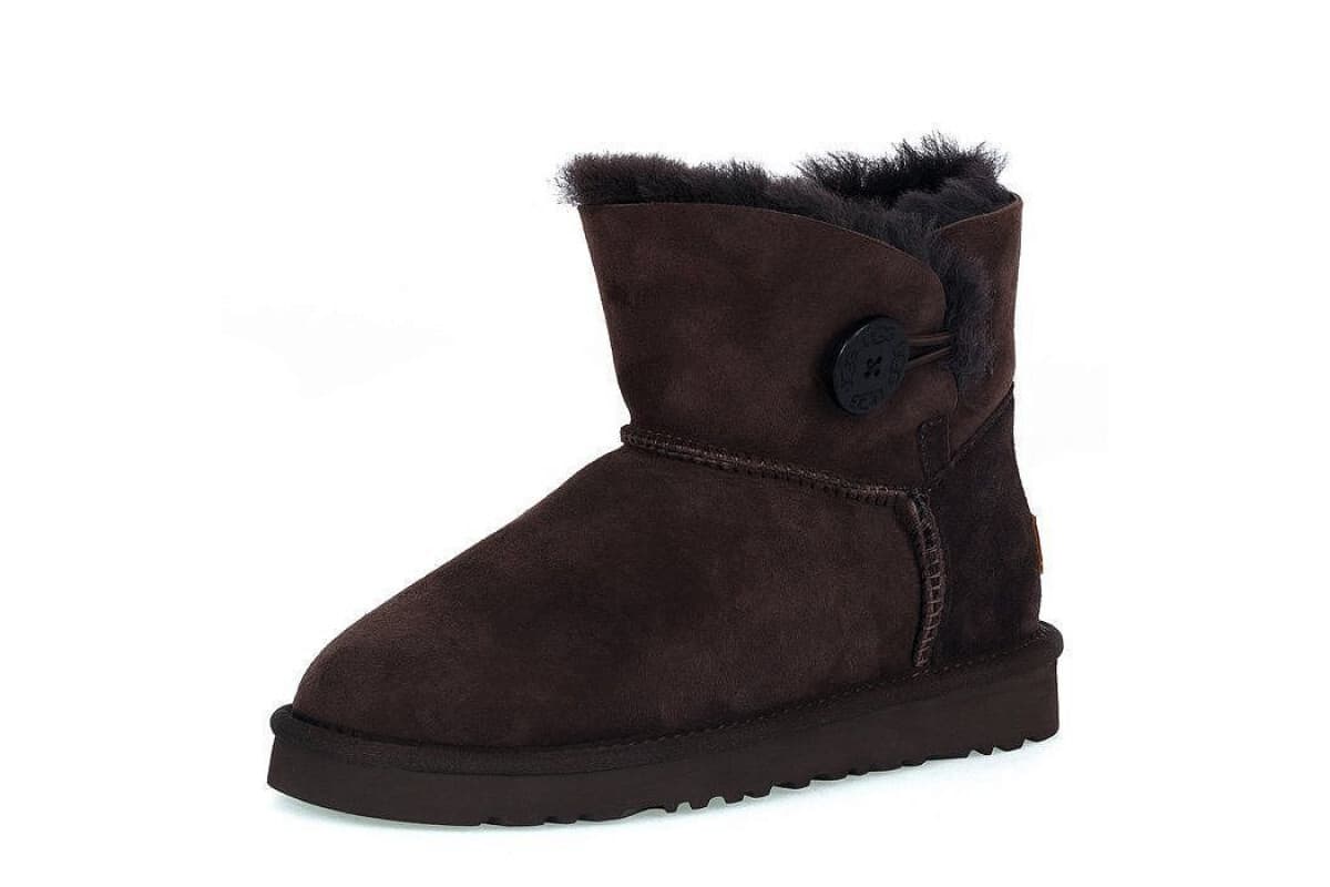 UGG Mini Bailey Button II Коричневый — фото 3