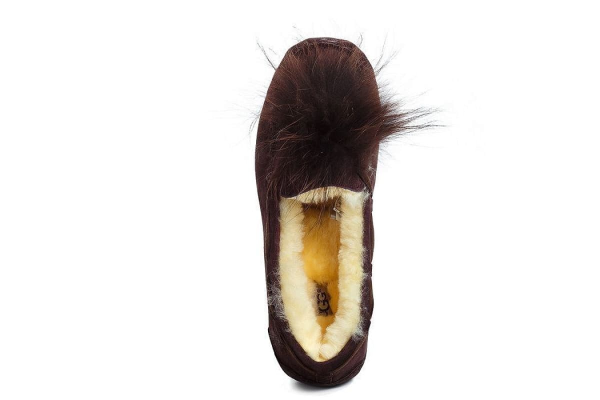 UGG Dakota Pom Pom Коричневый — фото 4