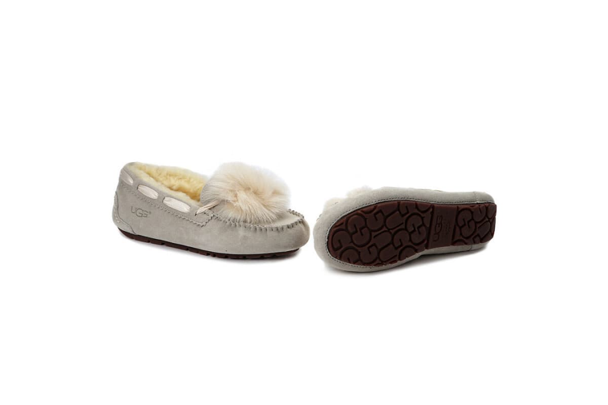 UGG Dakota Pom Pom Бежевый — фото 5