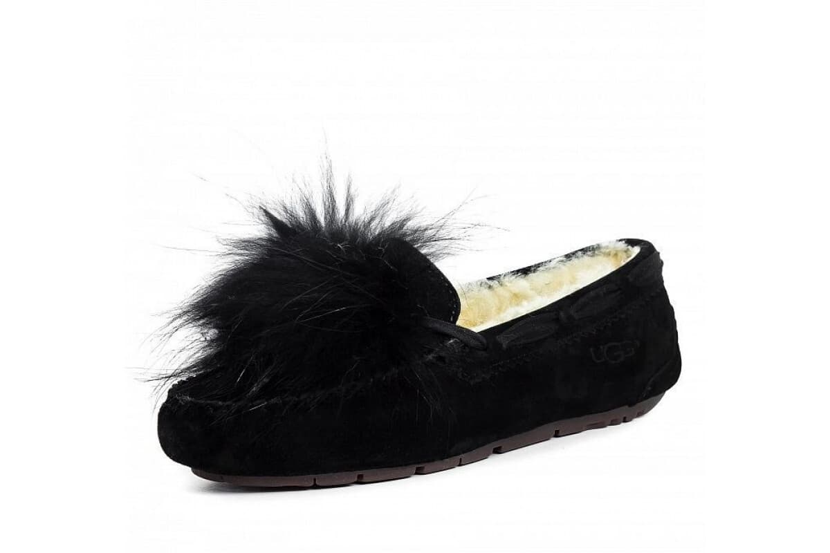 UGG Dakota Pom Pom Чёрный — фото 5