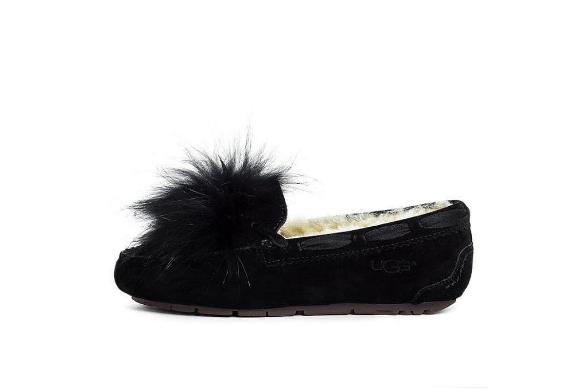 UGG Dakota Pom Pom Чёрный — фото 3