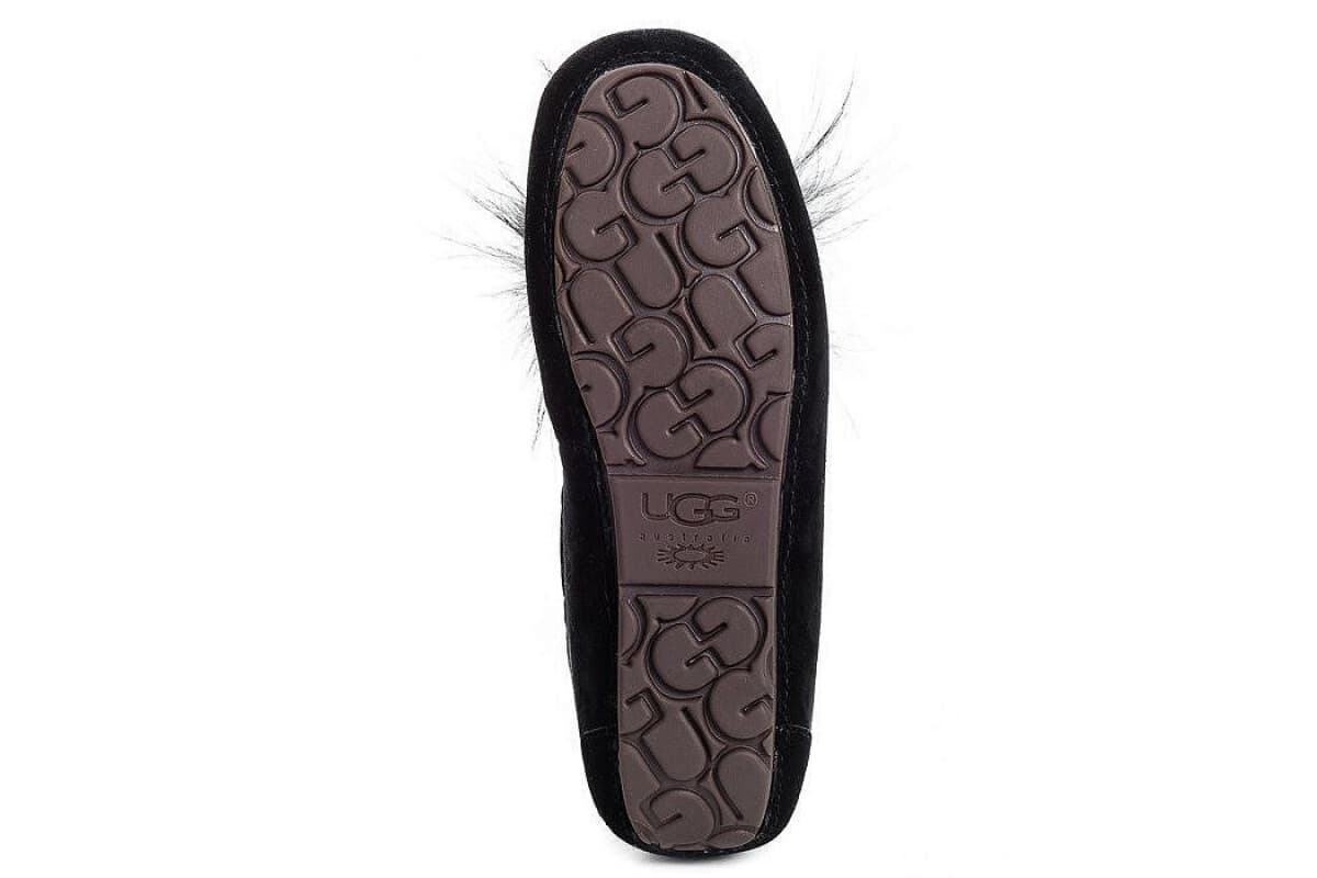 UGG Dakota Pom Pom Чёрный — фото 2
