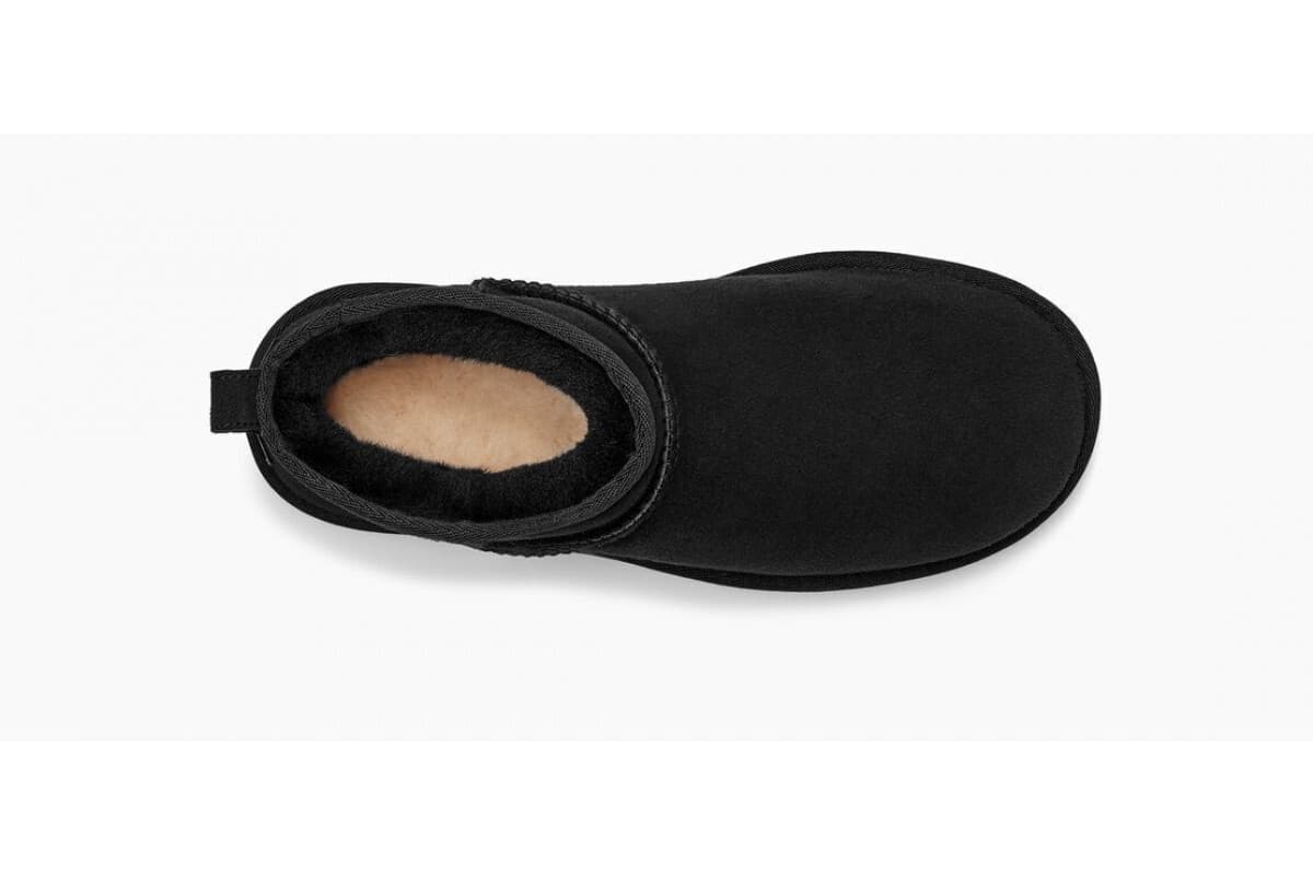 Угги Ugg Women's Classic Ultra Mini II Чёрный — фото 3