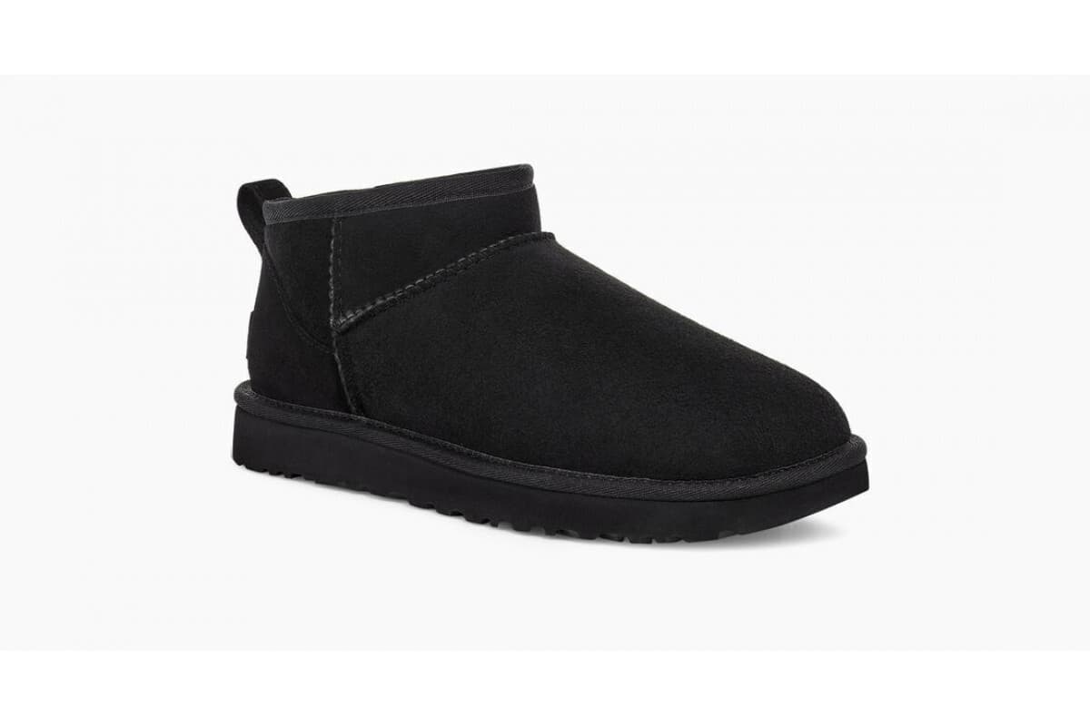 Угги Ugg Women's Classic Ultra Mini II Чёрный — фото 2