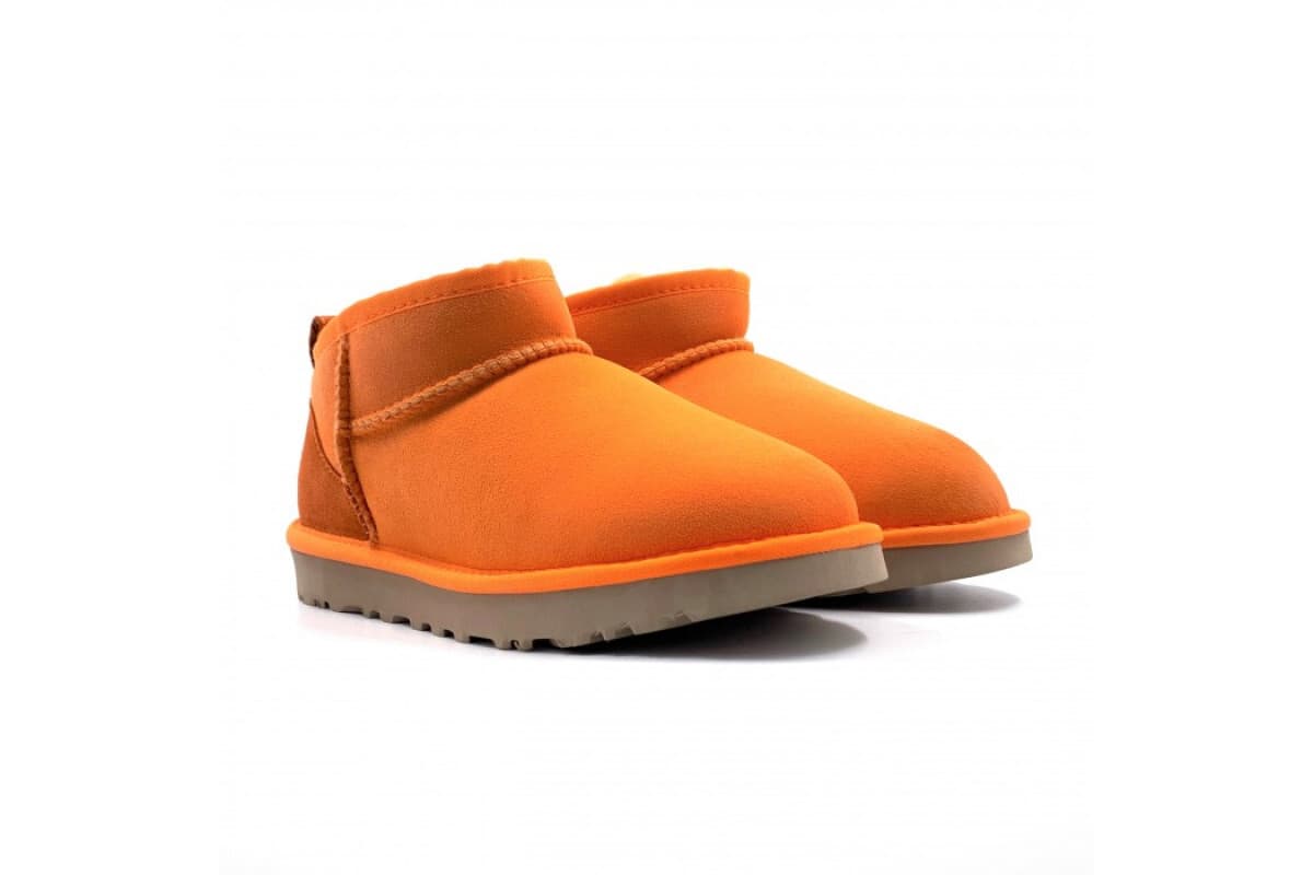 Угги Ugg Women's Classic Ultra Mini II Оранжевый — фото 6