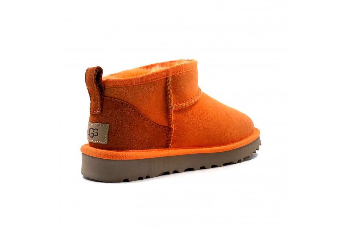 Угги Ugg Women's Classic Ultra Mini II Оранжевый — фото 3