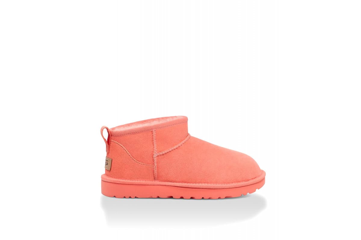 Угги Ugg Women's Classic Ultra Mini II Розовый — фото 1