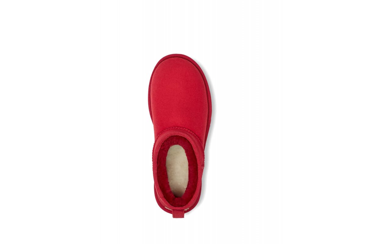 Угги Ugg Women's Classic Ultra Mini II Красный — фото 5
