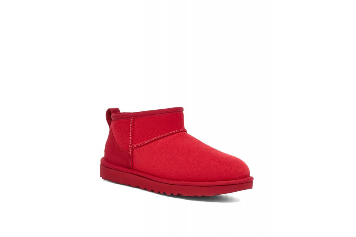 Угги Ugg Women's Classic Ultra Mini II Красный — фото 2