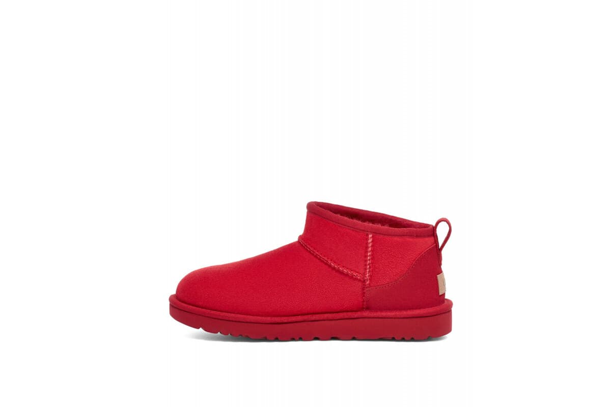Угги Ugg Women's Classic Ultra Mini II Красный — фото 3