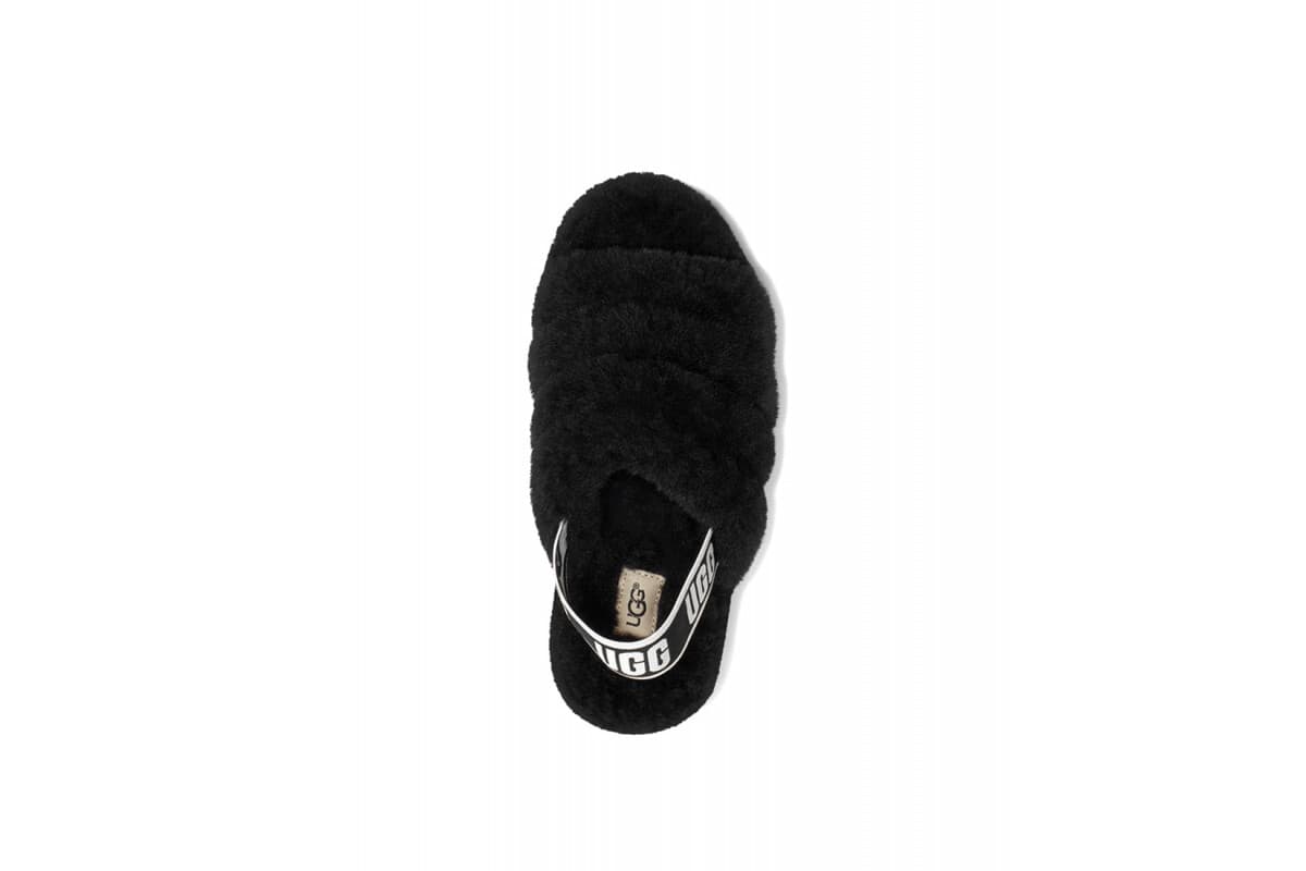 UGG Fluff Yeah Чёрный — фото 4
