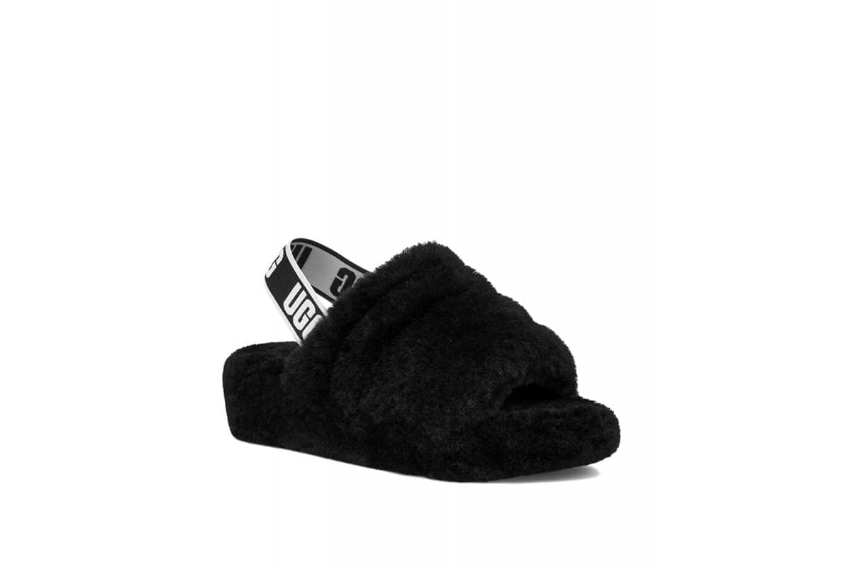 UGG Fluff Yeah Чёрный — фото 2