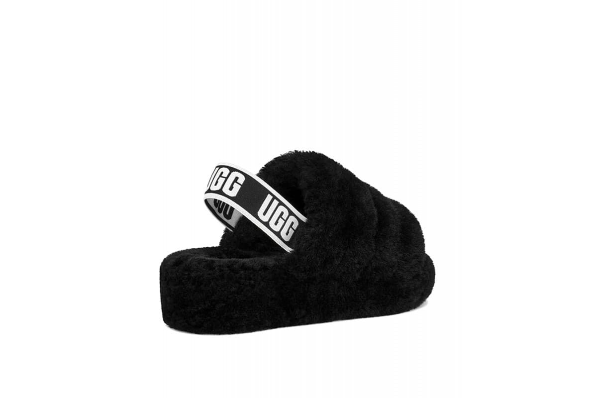 UGG Fluff Yeah Чёрный — фото 3
