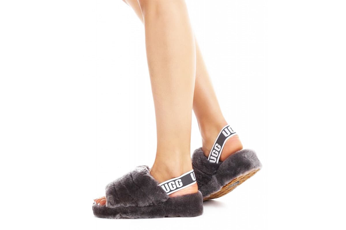 UGG Fluff Yeah Серый — фото 3