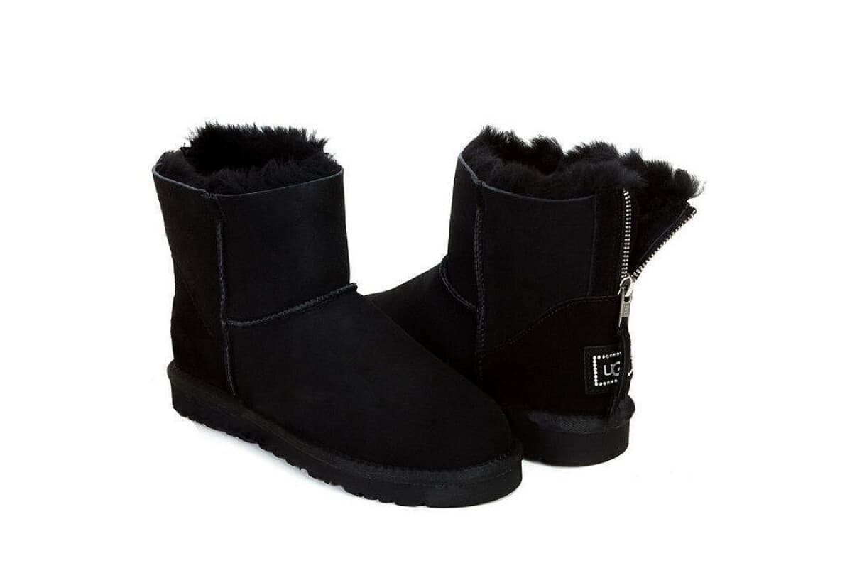 UGG Zip Mini Чёрный — фото 1