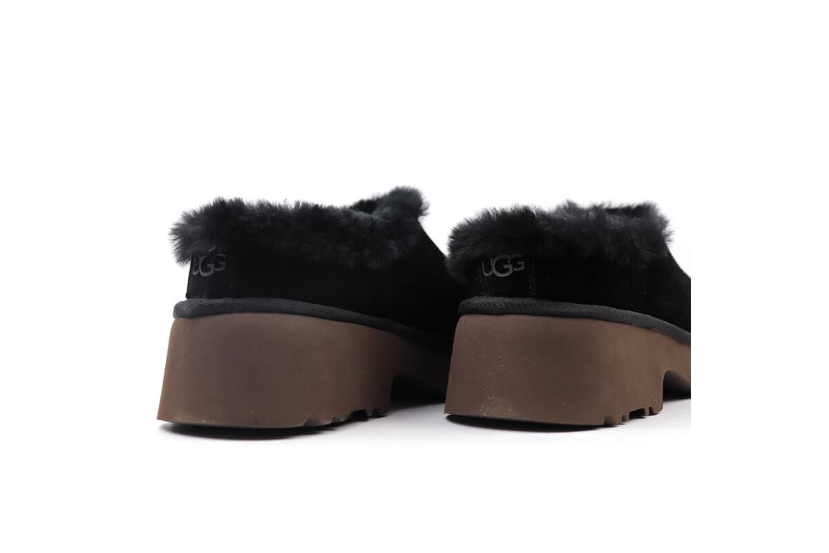 UGG New Heights Cozy Clog Чёрный — фото 2