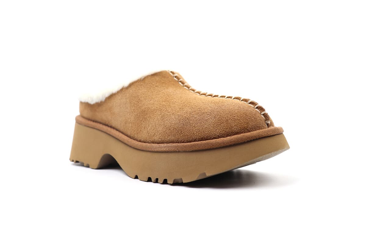 UGG New Heights Cozy Clog Коричневый — фото 6