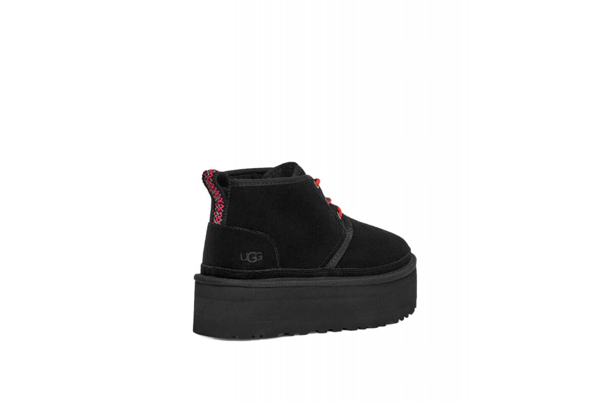 UGG Neumel Heritage Platform Чёрный — фото 3