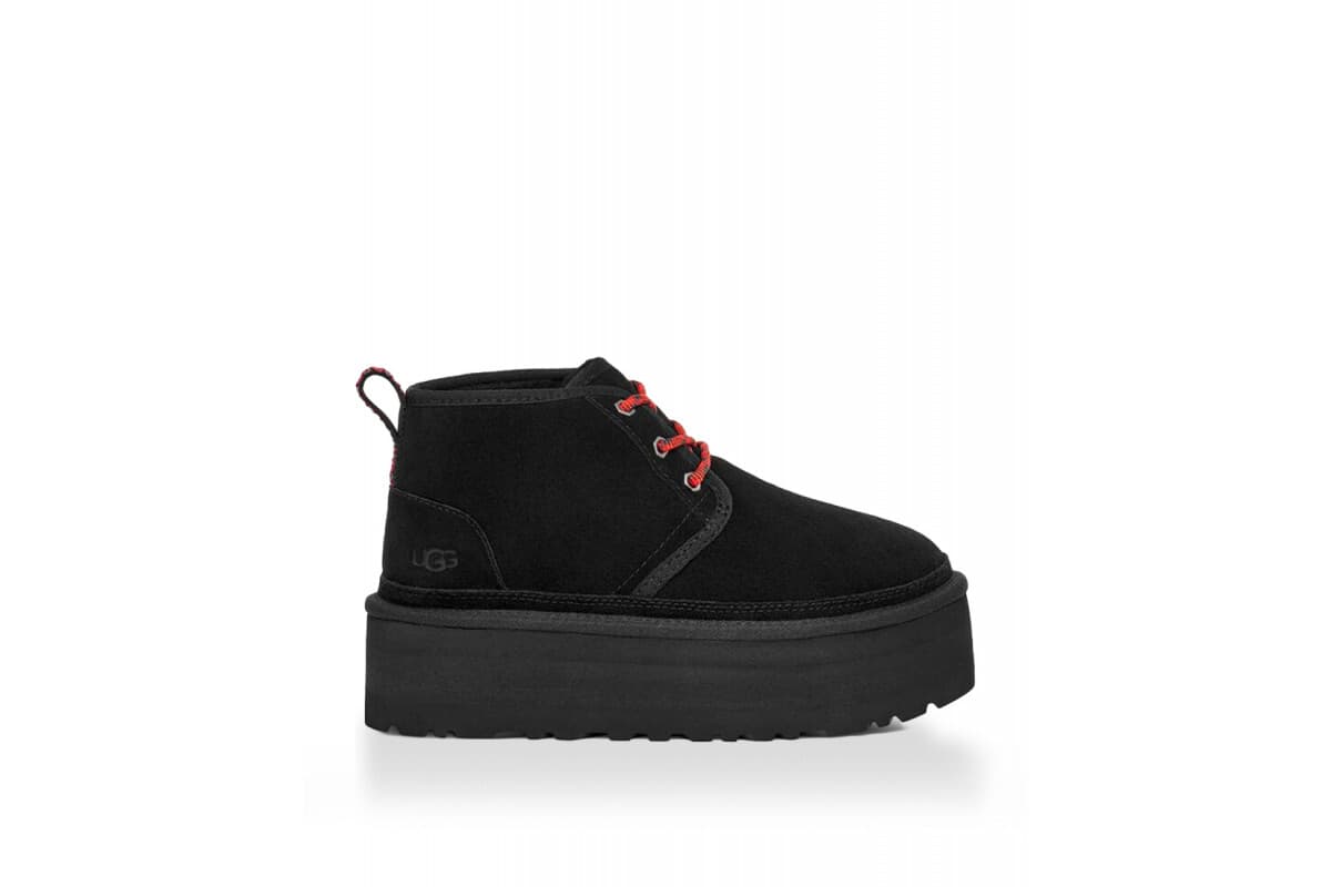 UGG Neumel Heritage Platform Чёрный — фото 1