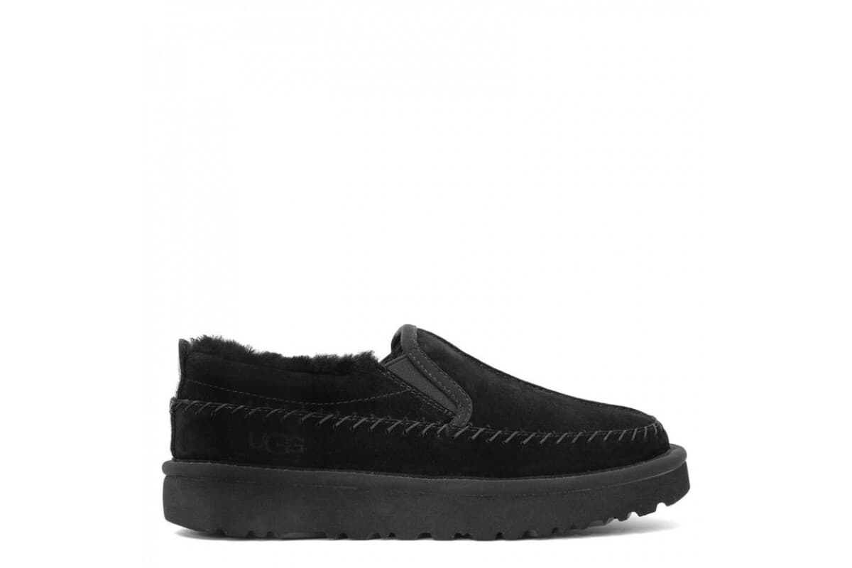 UGG Mens Stitch Slip On Чёрный — фото 1