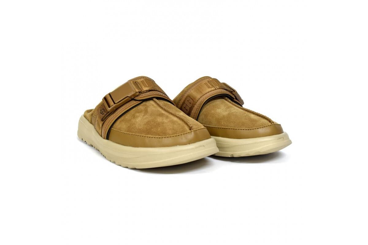 UGG Mens Slippers Kick It Slide Коричневый — фото 4
