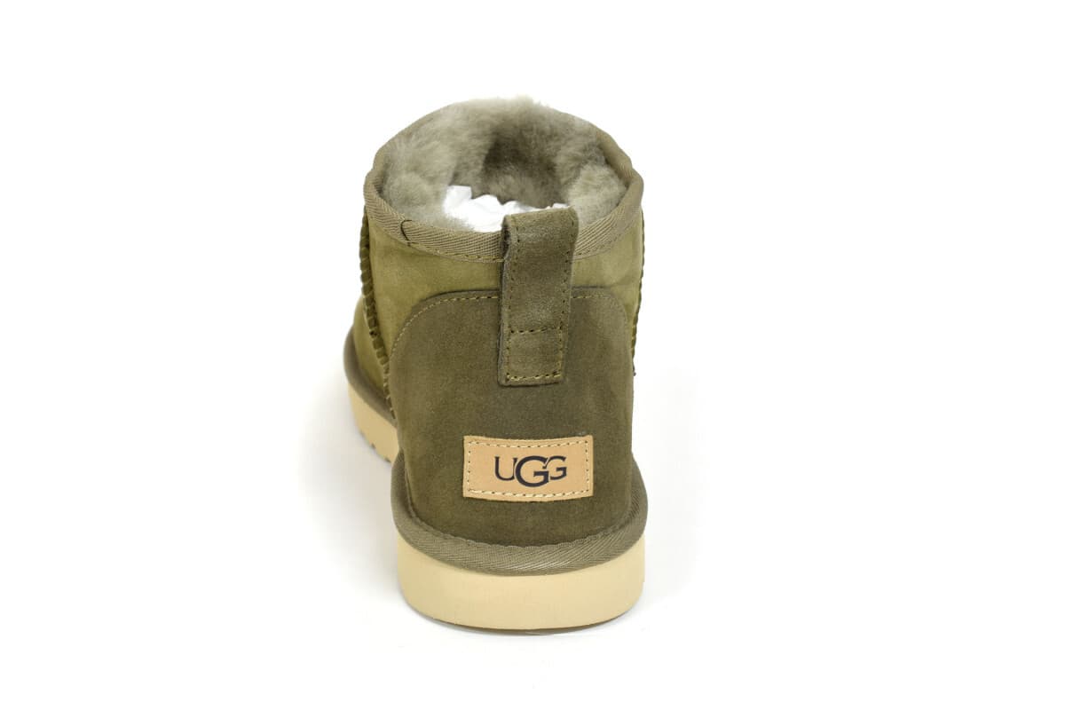 UGG Mens Classic Ultra Mini II Хаки — фото 5