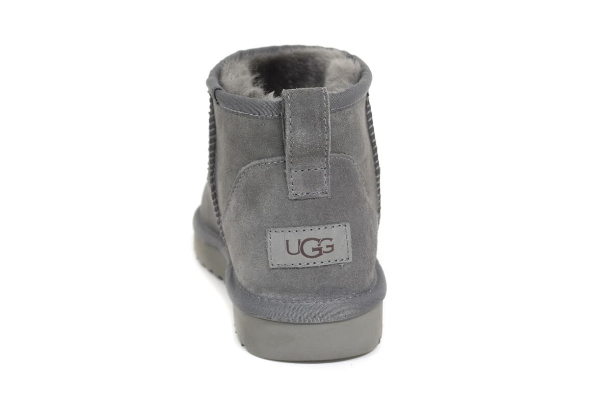 UGG Mens Classic Ultra II Mini Серый — фото 4