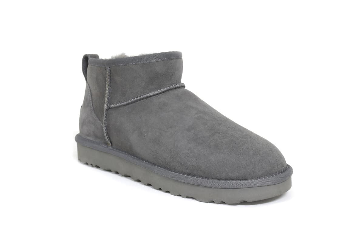 UGG Mens Classic Ultra II Mini Серый — фото 2