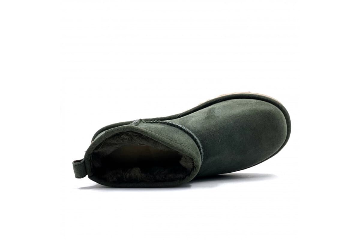 UGG Mens Classic Ultra Mini II Хаки — фото 4