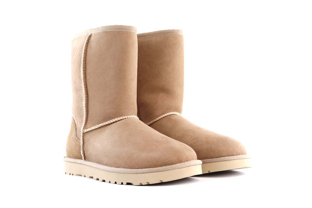 UGG Mens Classic Short II Бежевый — фото 3