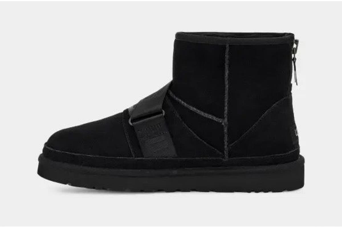 UGG Mens Classic Mini Quickclick Boot Чёрный — фото 3