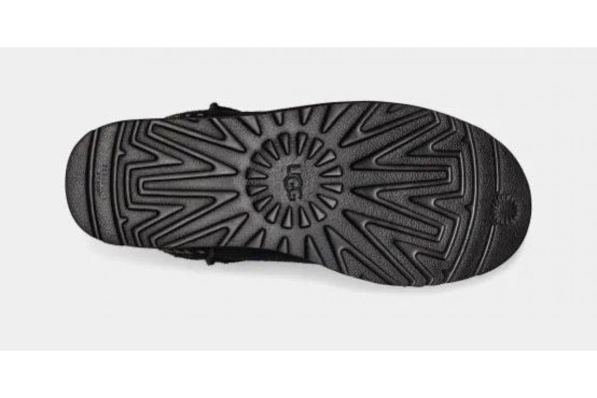 UGG Mens Classic Mini Deco Suede Boot Чёрный — фото 5