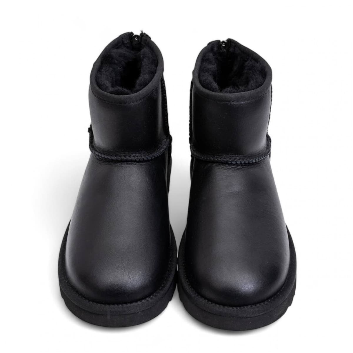 UGG Mens Classic Mini Zip Чёрный — фото 6