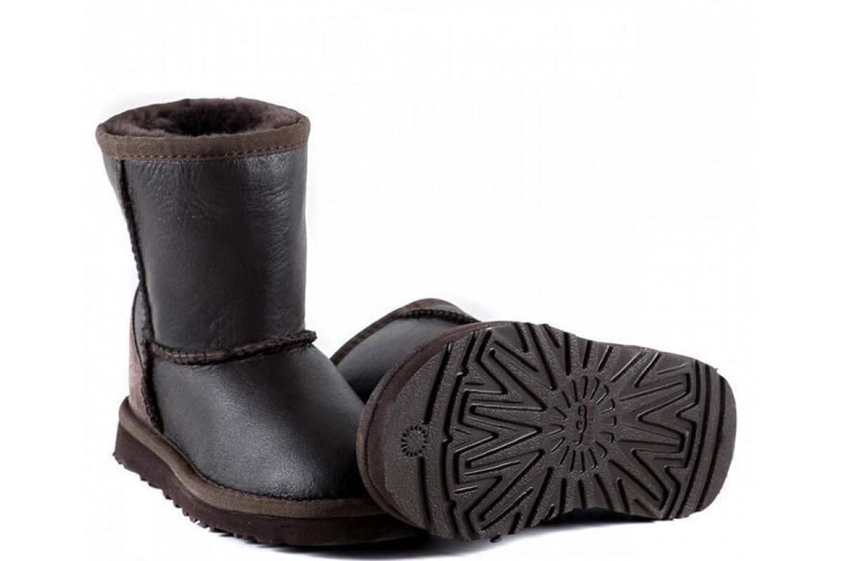 UGG Kids Classic Short Коричневый — фото 2