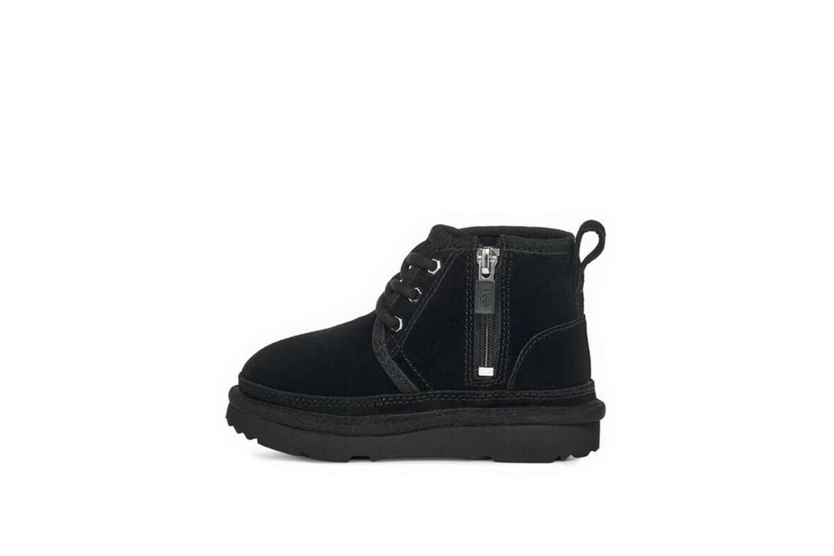 UGG Kids Neumel Zip II Чёрный — фото 4