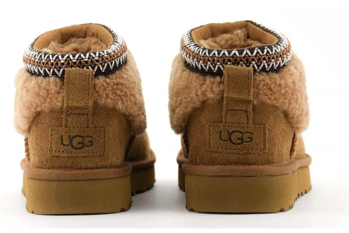 UGG Ultra Mini Lack Maxi Curly Boot Коричневый — фото 3