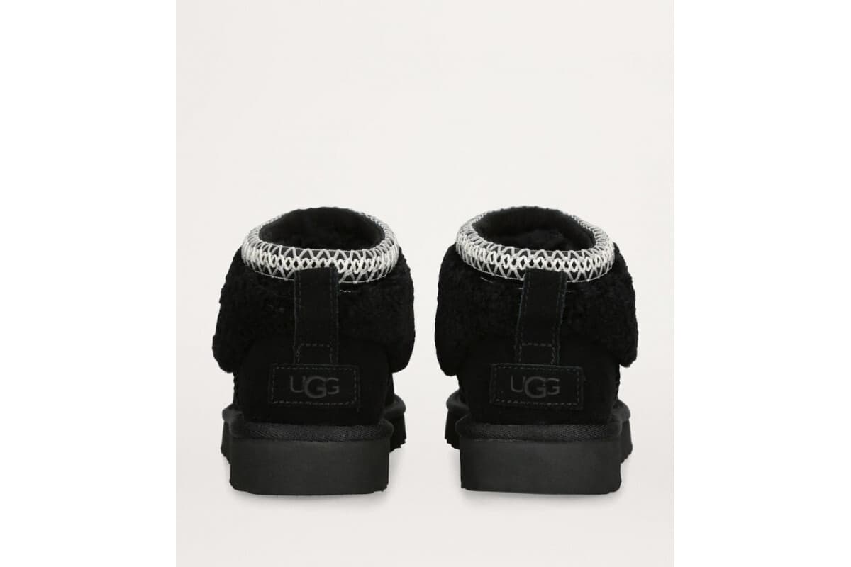 UGG Ultra Mini Lack Maxi Curly Boot Чёрный — фото 2