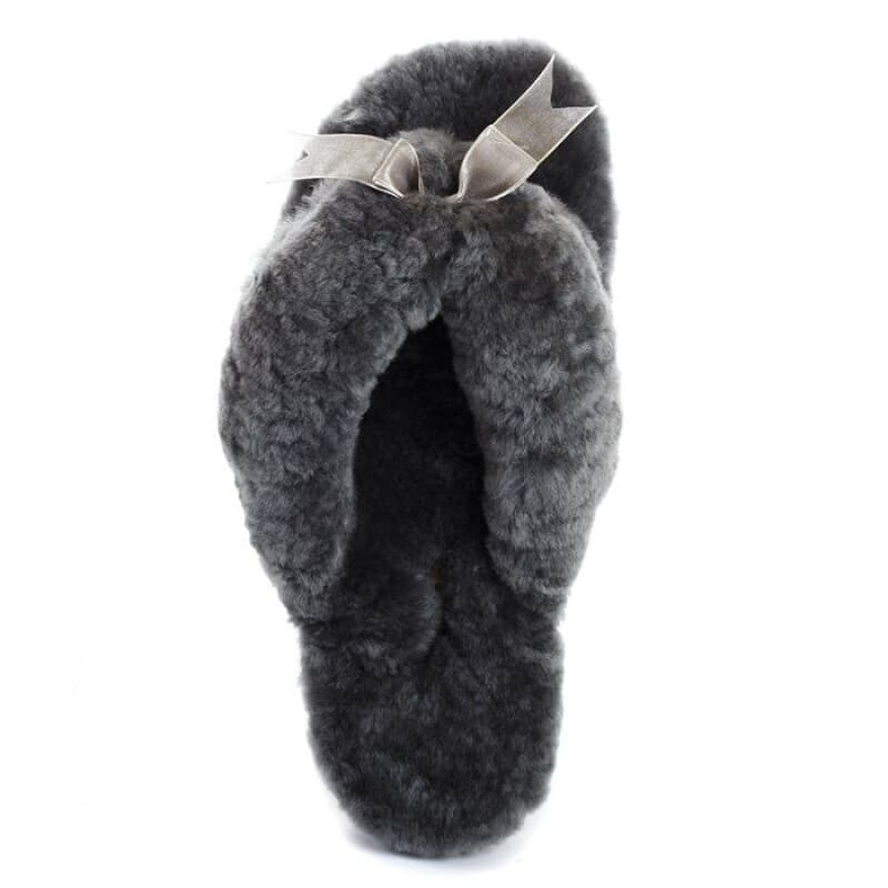 Ugg Fluff Flip Flop II Серый — фото 2