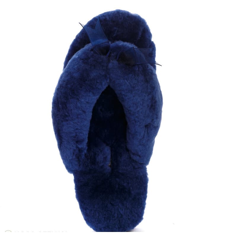 Ugg Fluff Flip Flop II Синий — фото 2