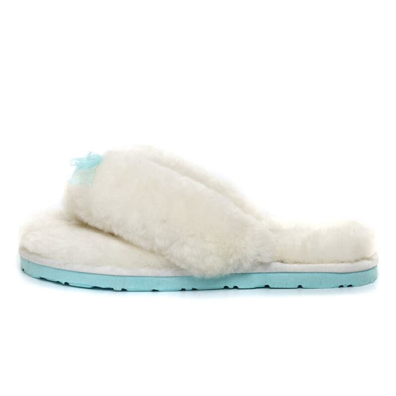 Ugg Fluff Flip Flop II Белый — фото 4