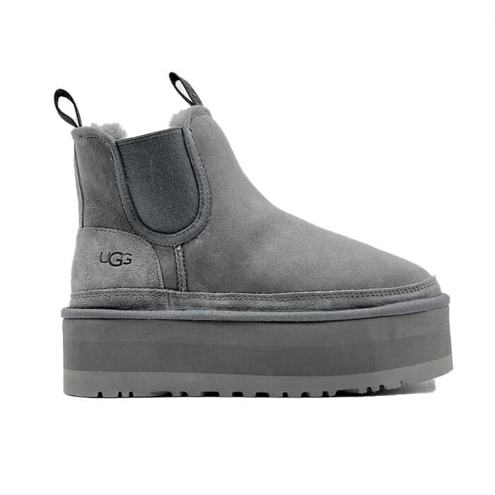 UGG Neumel Platform Chelsea Серый — фото 1