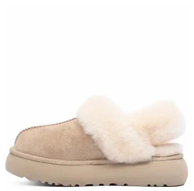 Ugg Slippers Disquette Бежевый — фото 3